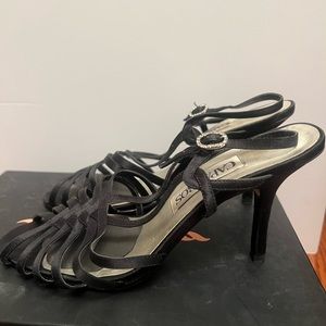 Caparros Black Heels